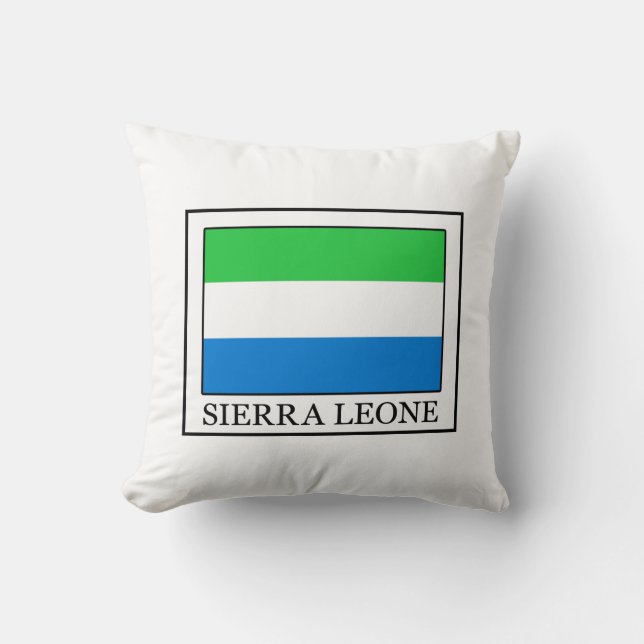 Coussin Sierra Leone (Recto)