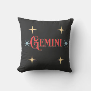 Coussin Signe astrologique Gémeaux