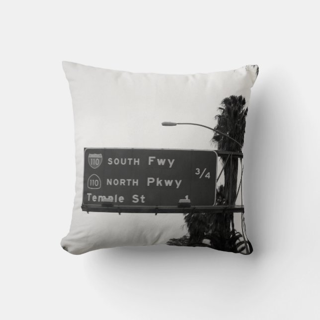 Coussin Signe de 110 autoroutes (Recto)