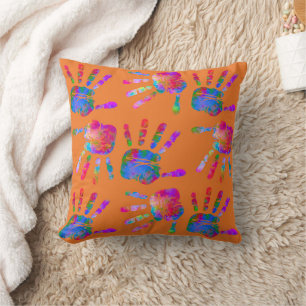 Coussin Signé par l'artiste Sunset
