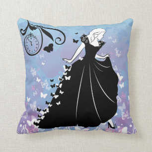 Coussin Silhouette de Cendrillon