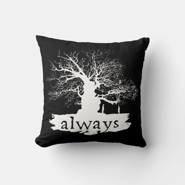 Coussin Silhouette de citation du charme | de Harry Potter (Recto)
