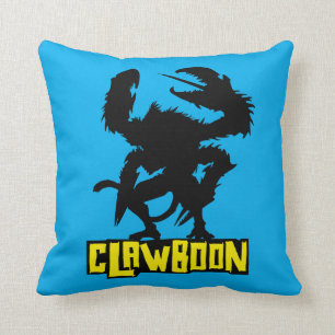Coussin Silhouette de Clawboon