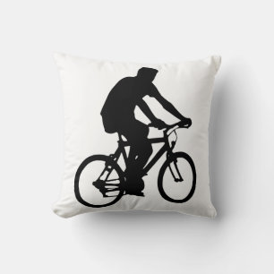 Coussin Silhouette de cycliste