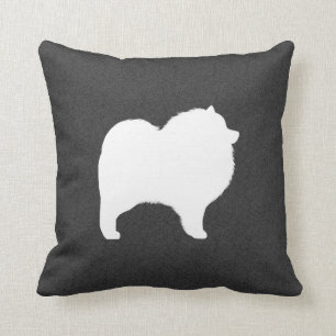 Coussin Silhouette de Keeshond
