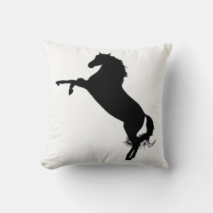 Coussin Silhouette du cheval arabe