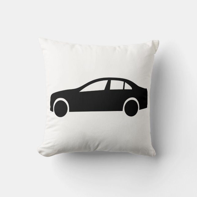 Coussin Silhouette limousine (Recto)