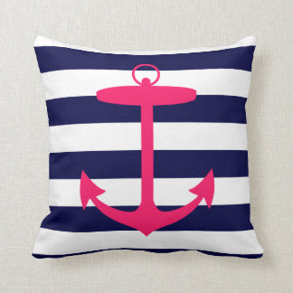 Coussin Silhouette rose d'Ancre