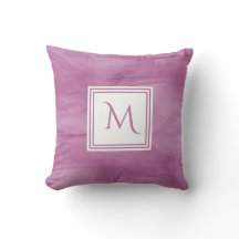 Simple clair violet subtil marbre moderne Monogram