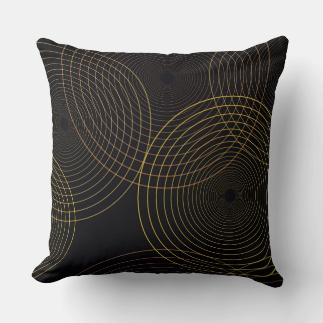 Coussin Simple, moderne, cool, tendance en fin de ligne ce (Recto)