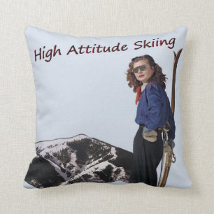 Coussin Ski élevé d'attitude