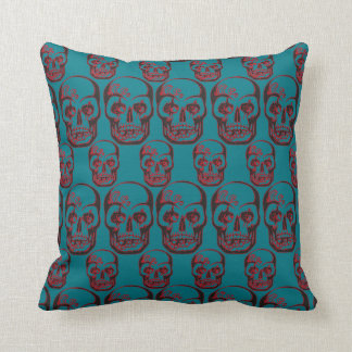Coussin skull pattern