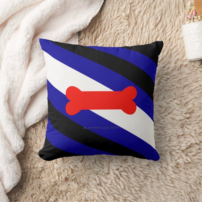Coussin SlipperyJoe's Puppy Play Pride drapeau fétiche LGB (Couverture)
