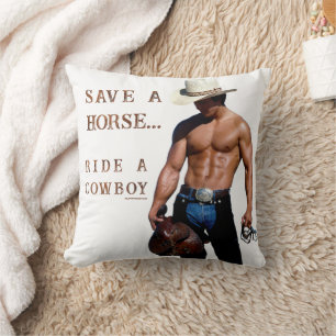 Coussin SlipperyJoe's sauve cheval monter chapeau de cowbo
