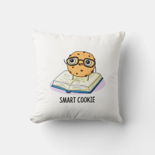 Coussin Smart Cookie Funny Snack Pun