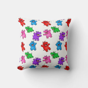 Coussin Smiling Hippo Collection