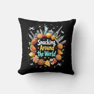 Coussin Snacking Autour Du Monde Fast Food Travel Travele
