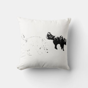 Coussin Sniffari calme par les Feuille