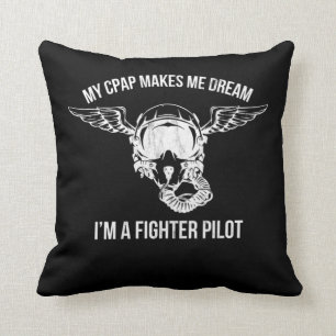 Coussin Snoring Cpap As A Fighter Pilot Mask Funny