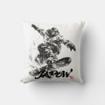 Snowboard Brush Art - Snowboarder Light