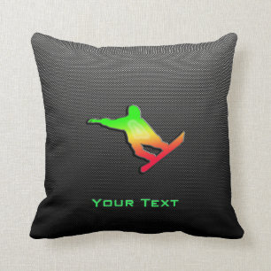 Coussin Snowboarding lisse