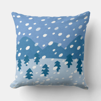 Coussin Snowfall Dreams