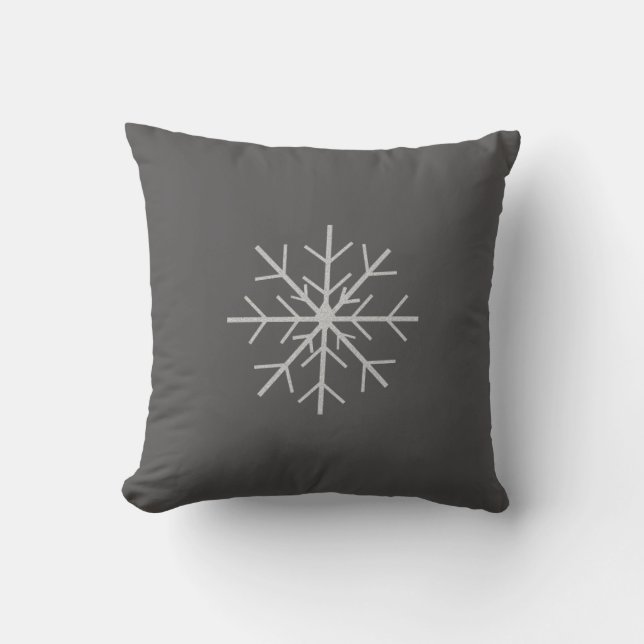 Coussin Snowflake (Recto)