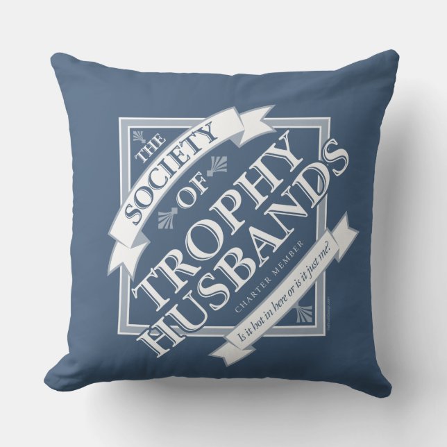 Coussin Société des maris de trophée (Recto)
