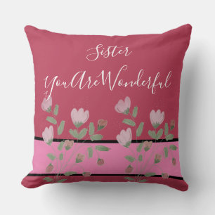 Coussin Sœur Vous êtes merveilleuse