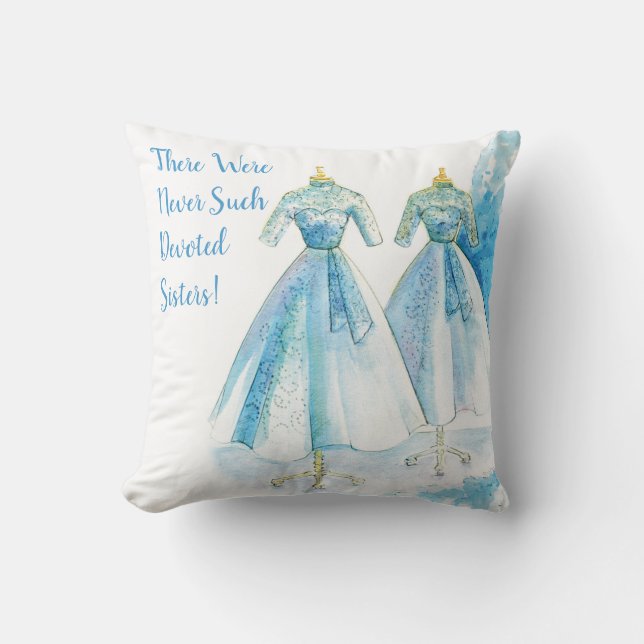 Coussin Soeurs par Heather French Henry (Recto)
