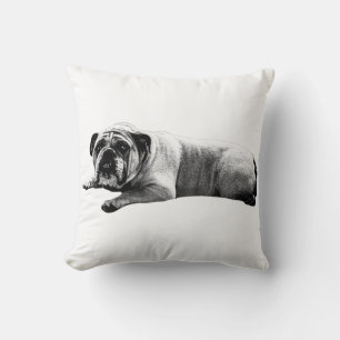 Coussin Soft Bulldog Repos
