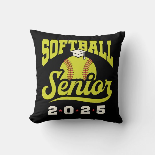 Coussin Softball Senior Class of 2025 (Recto)