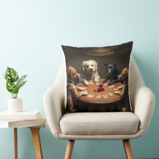Coussin soirée poker