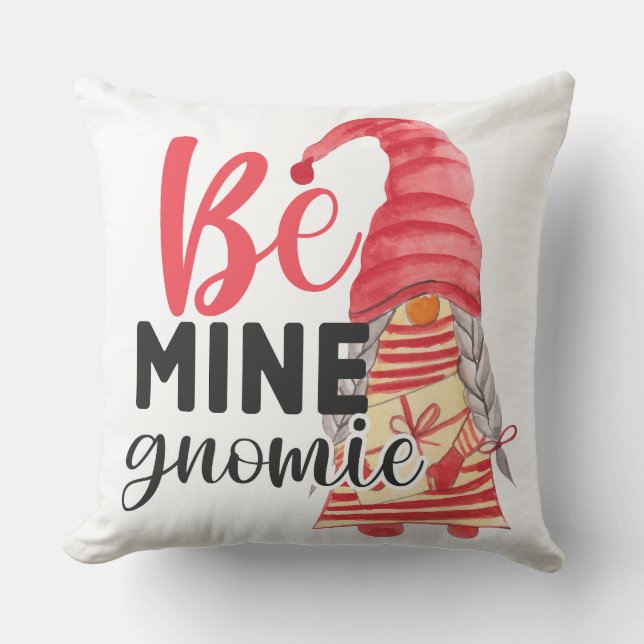 Coussin Sois mon gnomie (Recto)