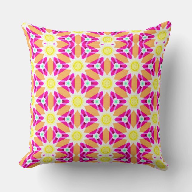 Coussin Soleil d'été (Recto)