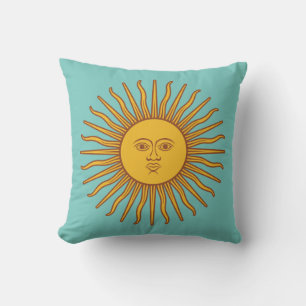 Coussin Soleil moderne