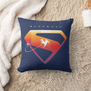 Coussin Soleil Tourner Superman Shield