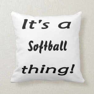 Coussin Son une chose du base-ball !