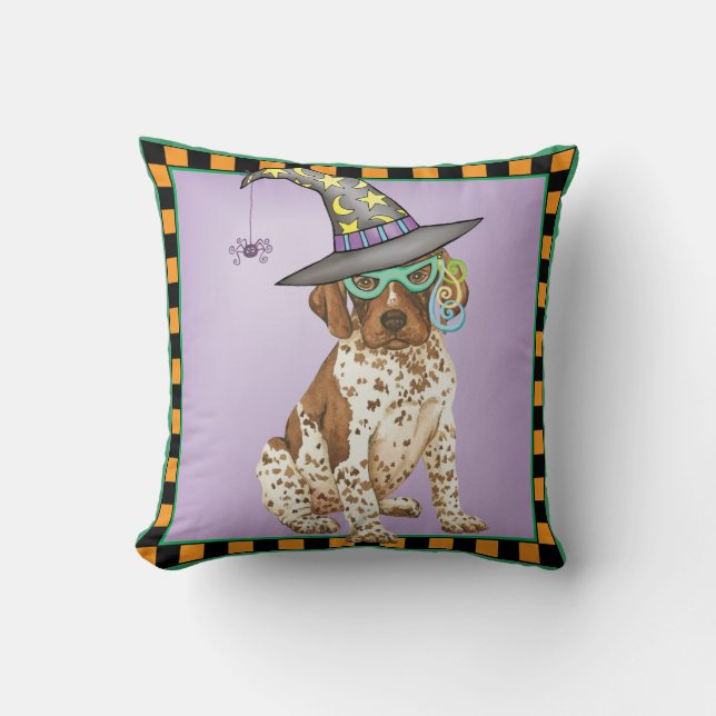 Coussin Sorcière de système de préférences généralisées (Recto)