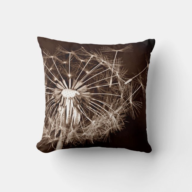 Coussin Souhait de pissenlit (Recto)