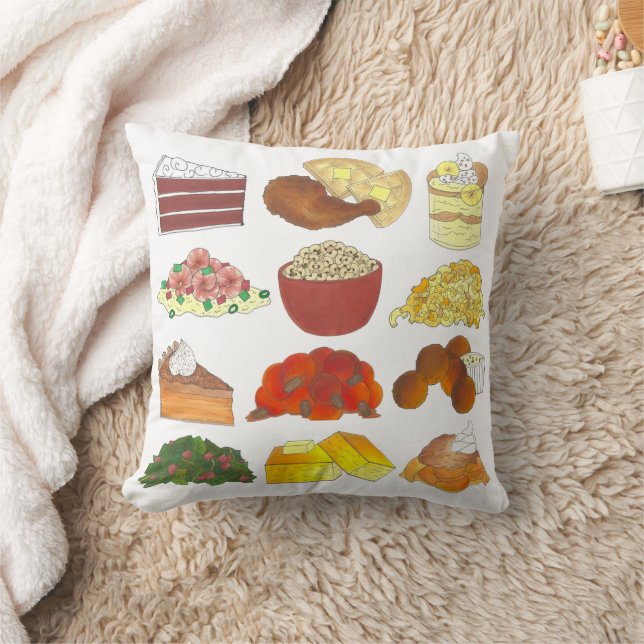 Coussin Soul Food Favoris Foie Cuisine Sud (Couverture)