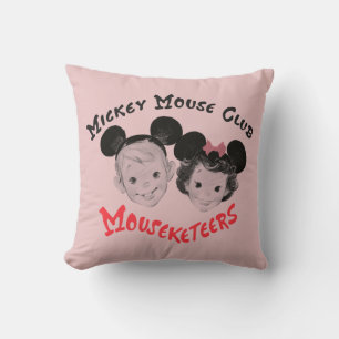 Coussin Sourire des Mouseketeers du Club Mickey Mouse