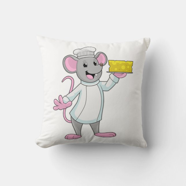 Coussin Souris comme cuire avec du fromage (Recto)