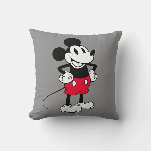 Coussin Souris Mickey classique| Une véritable originalité (Recto)