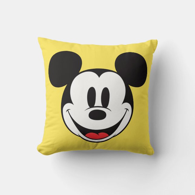 Coussin Souris Mickey souriant (Recto)