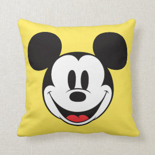 Coussin Souris Mickey souriant