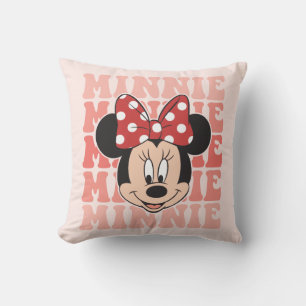 Coussin Souris Minnie Rétro