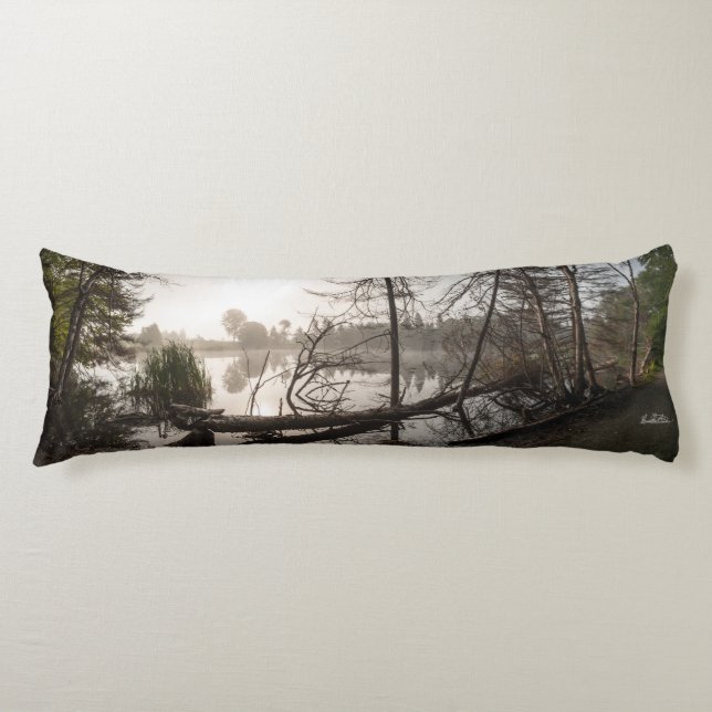 Coussin sous-bois et étang (Devant)