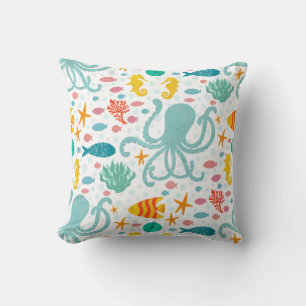 Coussin Sous la mer