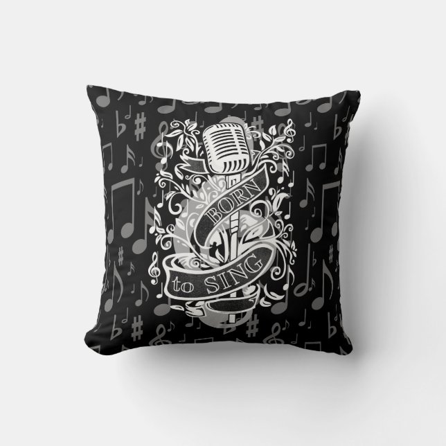 Coussin Soutenu pour chanter le carreau 2 (Recto)